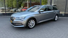 Grijs Gebruikt 2021 Skoda Superb Business Line Stationwagen | € 20.900 (Super prijs)