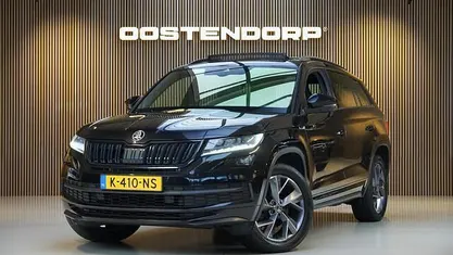 Zwart (metallic) Occasion 2021 Skoda Kodiaq SportLine SUV | € 34.900 (Eerlijke prijs)