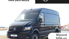 Zwart Nieuw 2024 VW Crafter Highline Van | € 45.800 (Super prijs)