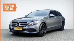 Grijs, metallic lak Gebruikt 2018 Mercedes C180 Premium Plus Stationwagen | € 23.699 (Eerlijke prijs)