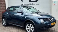 Blauw, metallic lak Gebruikt 2013 Nissan Juke Acenta SUV | € 6.699 (Eerlijke prijs)