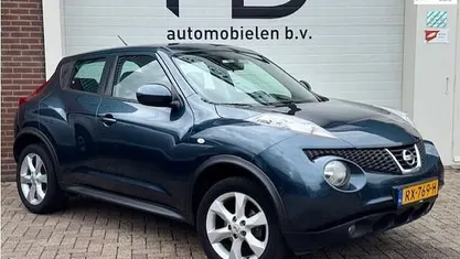 Blauw, metallic lak Gebruikt 2013 Nissan Juke Acenta SUV | € 5.999 (Eerlijke prijs)