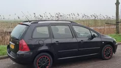 Zwart Gebruikt 2003 Peugeot 307 Stationwagen | € 1.150