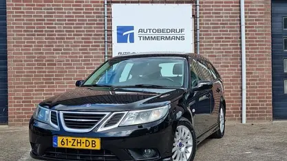 Zwart Occasion 2008 Saab 9-3 Stationwagen | € 3.750 (Eerlijke prijs)