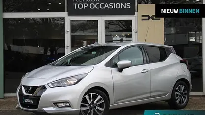 Occasion Nissan Micra N-Connecta 101 PK (74 kW) 2019 Grijs Hatchback