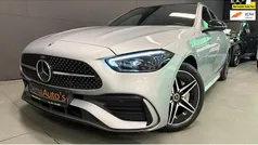 Zilver Gebruikt 2022 Mercedes C300 AMG line Stationwagen | € 40.950 (Eerlijke prijs)