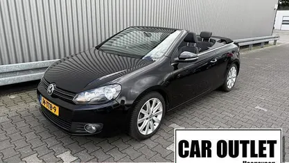 Occasion VW Golf Cabriolet 105 PK (77 kW) 2012 Zwart Cabriolet
