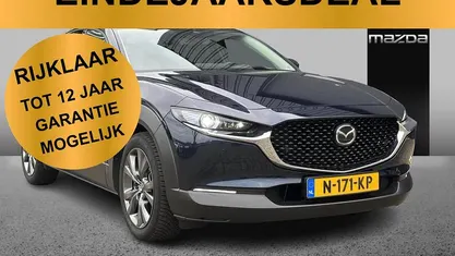 Deep crystal blue Gebruikt 2021 Mazda CX-30 Luxury SUV | € 26.895 (Eerlijke prijs)