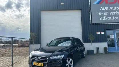Zwart Gebruikt 2015 Audi A6 S-Line Stationwagen | € 15.990 (Goede deal)