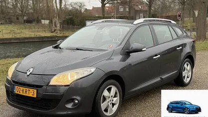 Occasion Renault Mégane GrandTour Dynamique 131 PK (96 kW) 2010 Grijs Stationwagen