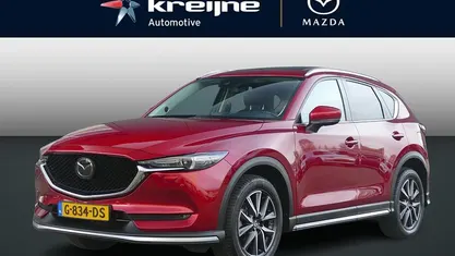 Soul red crystal metallic (46v) Occasion 2018 Mazda CX-5 SUV | € 24.425 (Eerlijke prijs)