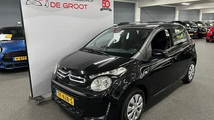 Zwart (metallic) Occasion 2018 Citroën C1 Feel Hatchback | € 7.750 (Eerlijke prijs)