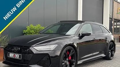 Zwart Gebruikt 2020 Audi RS6 S-Line Stationwagen | € 89.995 (Eerlijke prijs)