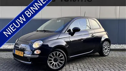 Zwart Occasion 2014 Fiat 500 Lounge Hatchback | € 6.445 (Eerlijke prijs)