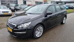 Zwart Gebruikt 2015 Peugeot 308 Stationwagen | € 3.500 (Goede deal)