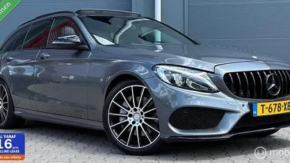 Grijs Gebruikt 2016 Mercedes C250 AMG Stationwagen | € 22.950 (Eerlijke prijs)