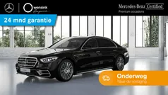 Zwart, metallic lak Gebruikt 2022 Mercedes S580 AMG line Sedan | € 96.850 (Super prijs)