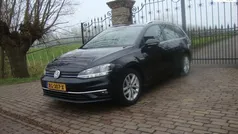 Zwart Gebruikt 2018 VW Golf VII Comfortline Stationwagen | € 10.900 (Super prijs)