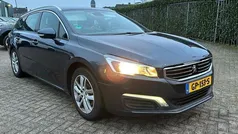 Blauw, metallic lak Gebruikt 2015 Peugeot 508 Stationwagen | € 4.999 (Super prijs)