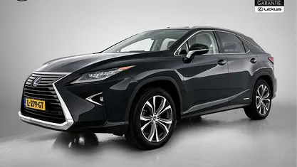 Zwart Gebruikt 2018 Lexus RX450h Luxury Line SUV | € 36.950 (Eerlijke prijs)