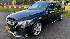 Zwart Gebruikt 2016 Mercedes C180 Sport Edition Stationwagen | € 14.900 (Goede deal)