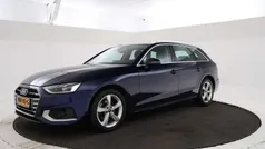 Blauw, metallic lak Gebruikt 2021 Audi A4 Advanced Stationwagen | € 34.995 (Duur)