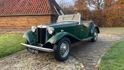 Groen Gebruikt 1953 MG TD Cabriolet | € 29.950