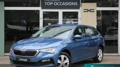 Titan blue metallic (blauw metallic) Gebruikt 2021 Skoda Scala Ambition Hatchback | € 15.950 (Eerlijke prijs)