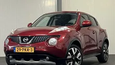 Rood Gebruikt 2011 Nissan Juke Acenta SUV | € 6.945 (Eerlijke prijs)