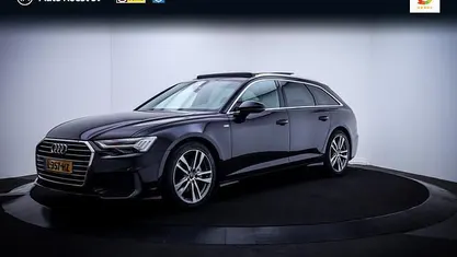 Occasion Audi A6 Basis 204 PK (150 kW) 2021 Zwart Stationwagen