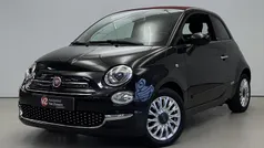 Zwart Gebruikt 2017 Fiat 500C Lounge Cabriolet | € 8.750 (Eerlijke prijs)