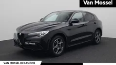 Zwart Gebruikt 2022 Alfa Romeo Stelvio Sprint SUV | € 47.844 (Super prijs)