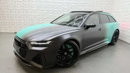 Zwart Occasion 2020 Audi RS6 S-Line Stationwagen | € 99.999 (Eerlijke prijs)