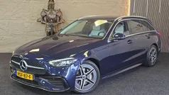 Blauw Gebruikt 2021 Mercedes C200 AMG line Stationwagen | € 33.999 (Goede deal)
