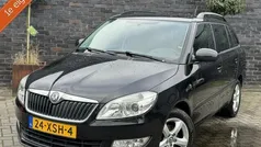Zwart Gebruikt 2012 Skoda Fabia Stationwagen | € 3.995 (Eerlijke prijs)