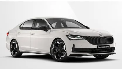 Wit Nieuw 2025 Skoda Superb Business Line Hatchback | € 54.365 (Eerlijke prijs)