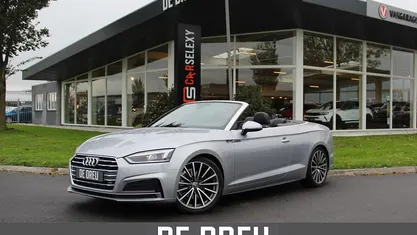 Grijs Occasion 2018 Audi A5 Cabriolet S-Line Cabriolet | € 29.750 (Eerlijke prijs)