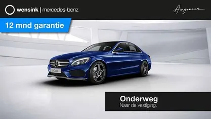 Blauw Occasion 2018 Mercedes C160 Sport Edition Coupé | € 22.850 (Eerlijke prijs)