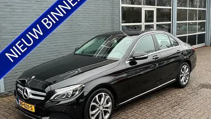Occasion Mercedes C180 Edition 156 PK (114 kW) 2017 Zwart (metallic) Sedan