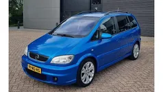 Blauw Gebruikt 2004 Opel Zafira OPC MPV | € 2.150 (Eerlijke prijs)