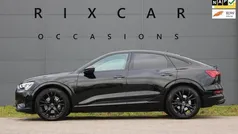 Zwart Gebruikt 2021 Audi e-tron Sportback S-Line SUV | € 38.940 (Eerlijke prijs)
