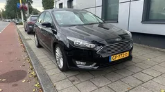 Zwart Gebruikt 2015 Ford Focus Titanium Hatchback | € 7.950 (Goede deal)