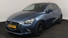 Eternal blue (blauw metallic) Gebruikt 2019 Mazda 2 Inclusive Hatchback | € 13.950 (Eerlijke prijs)
