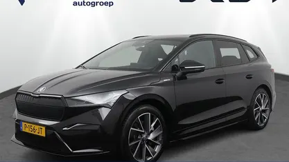 Occasion Skoda Enyaq iV SportLine 150 kW (204 PK) 2022 Zwart SUV