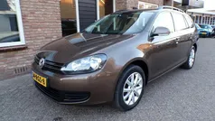 Bruin, metallic lak Gebruikt 2011 VW Golf VI Comfortline Stationwagen | € 3.499 (Eerlijke prijs)