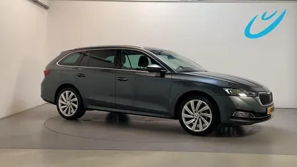 Occasion Skoda Octavia Business Line 110 PK (80 kW) 2021 Grijs Stationwagen