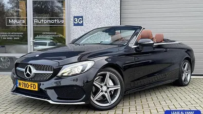 Gebruikt 2016 Mercedes C180 AMG line Cabriolet | € 28.490 (Eerlijke prijs)