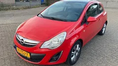Rood Gebruikt 2012 Opel Corsa Hatchback | € 1.299 (Eerlijke prijs)