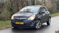 Zwart Gebruikt 2012 Opel Corsa Selection Hatchback | € 2.450 (Eerlijke prijs)