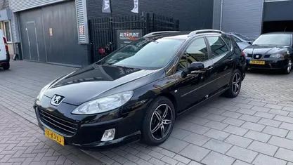 Occasion Peugeot 407 Premium 136 PK (100 kW) 2007 Zwart Stationwagen